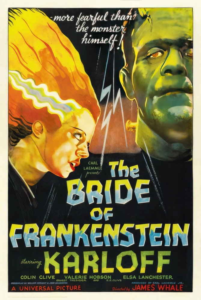 The Bride Of Frankenstein - Movie Poster (Regular Style) (Size: 24