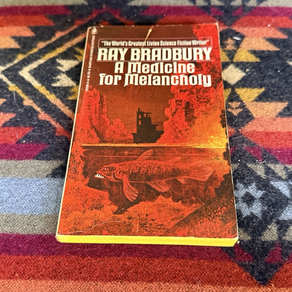 A Medicine for Melancholy Ray Bradbury Vintage Bantam PB Sci-Fi Short Stories