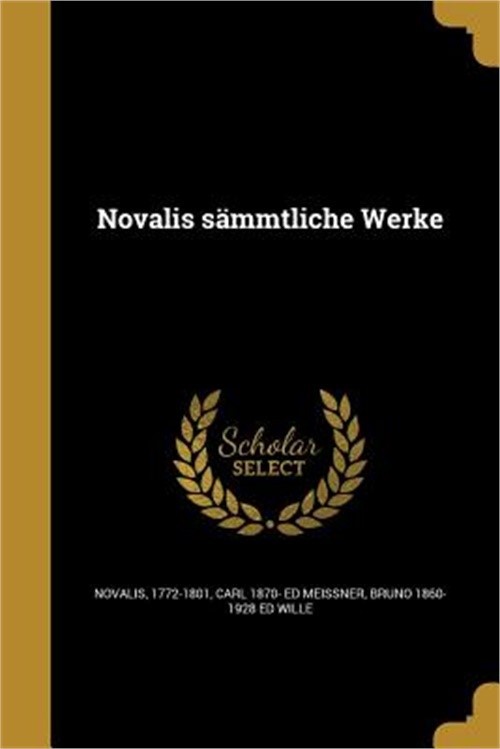 Novalis s�mmtliche Werke (Paperback or Softback)