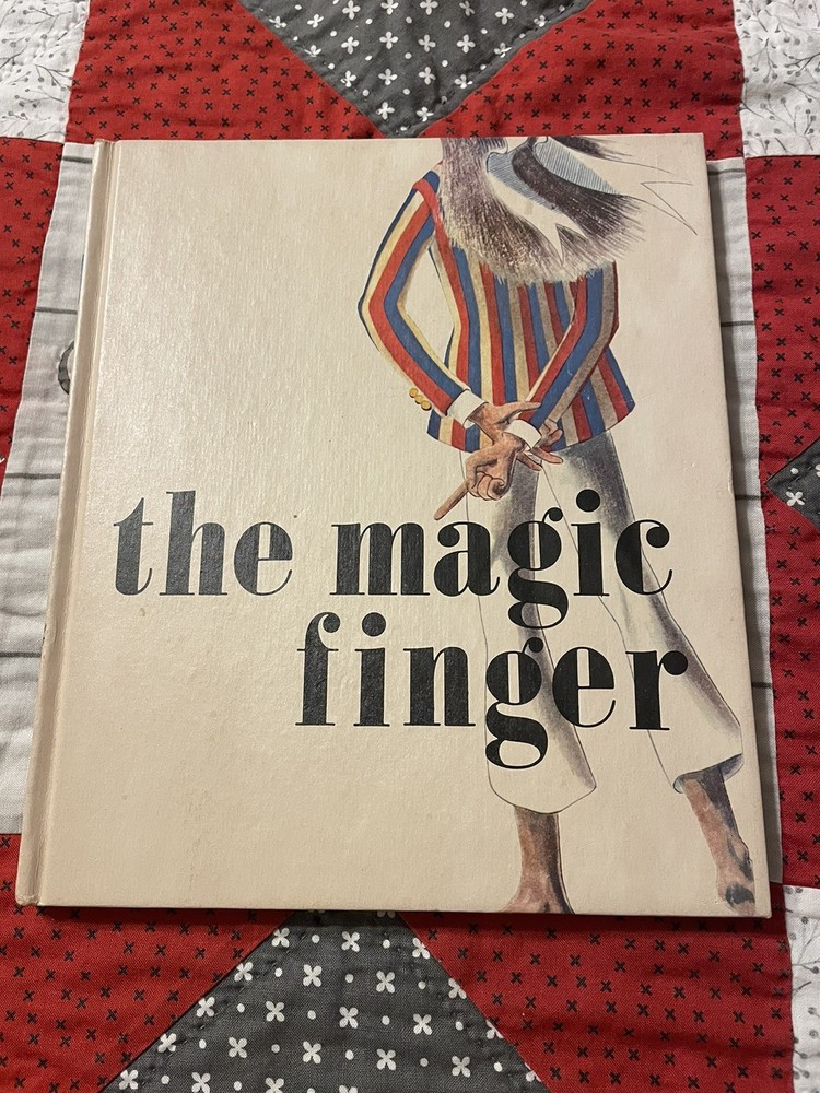 The Magic Finger, Roald Dahl, 1966, Hardcover, Very Nice! Vintage