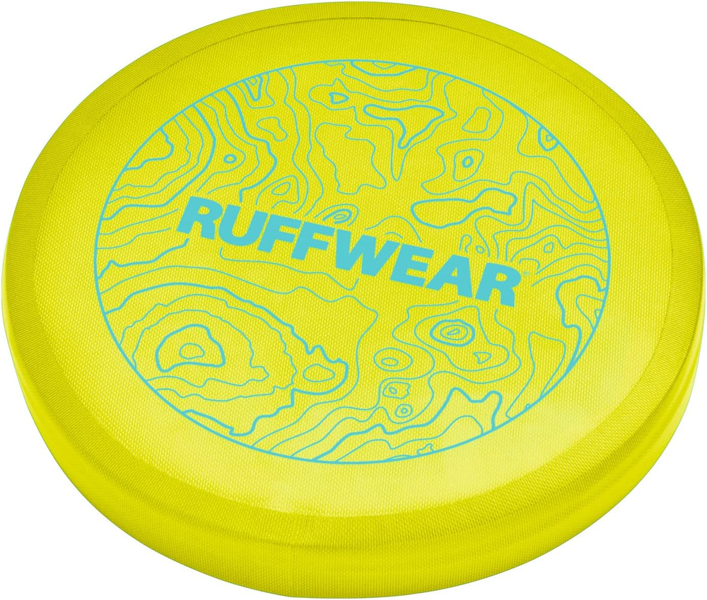 , Camp Flyer Dog Toy, Lightweight and Flexible Disc for Throw and Fetch, Lichen