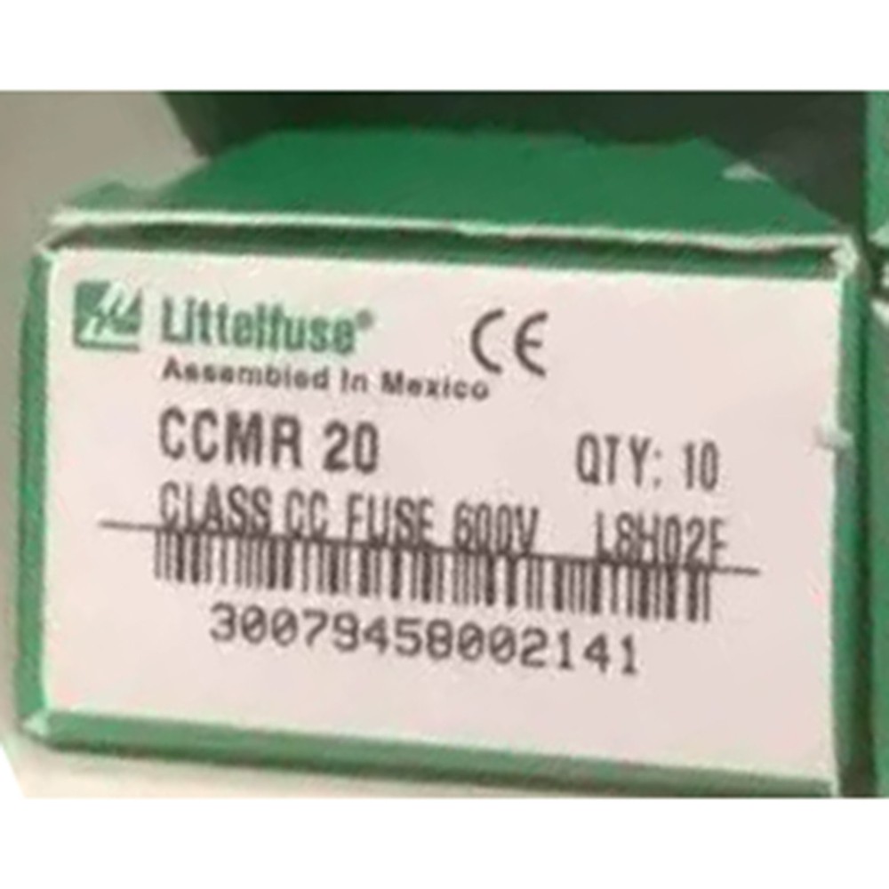 10pcs/box new CCMR-20 CCMR20 (20A) 20 600V time delay fuse 10 #am
