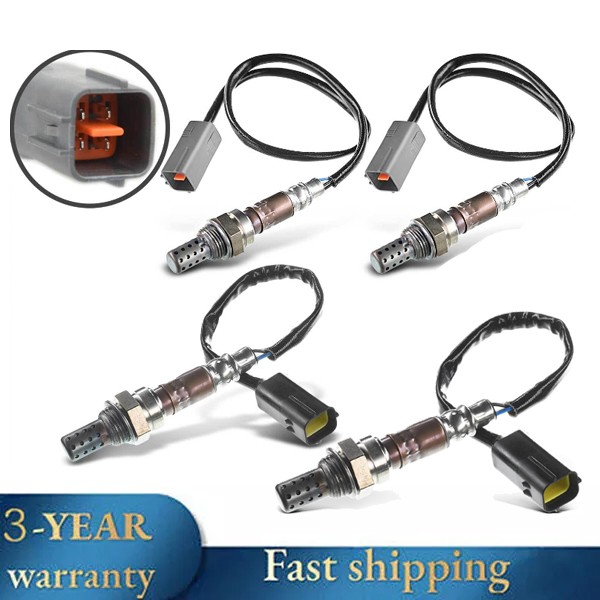 4Pcs New Upstream & Downstream O2 Oxygen Sensor for Mazda MPV 2002-2006 V6 3.0L