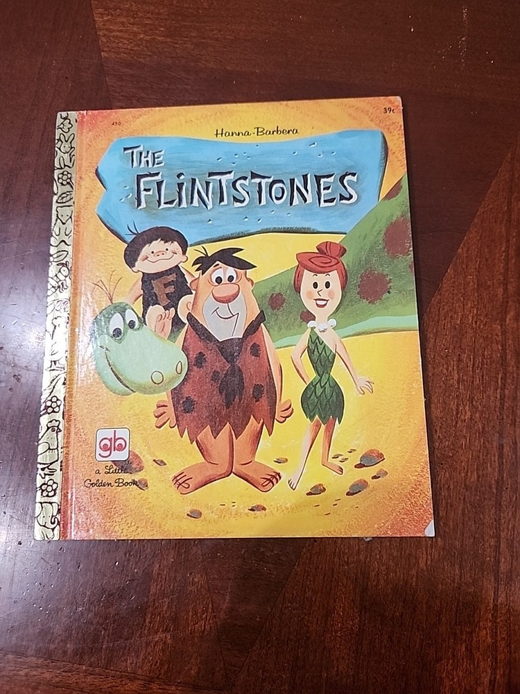 Hanna Barbera The Flintstones a little golden book by Mel Crawford 1961