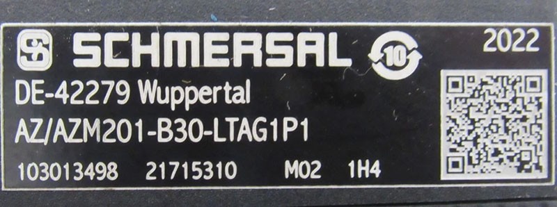 SCHMERSAL AZ/AZM201-B30-LTAG1P1 Safety Relay New