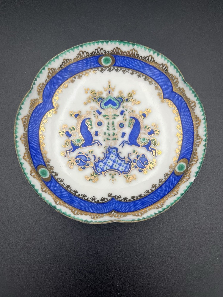 Vintage Austrian Steinbock small pin dish, trinket dish.