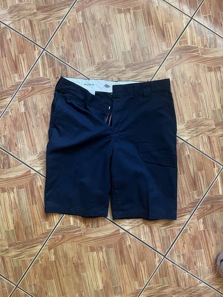 Navy Blue Dickie Shorts In Size 38