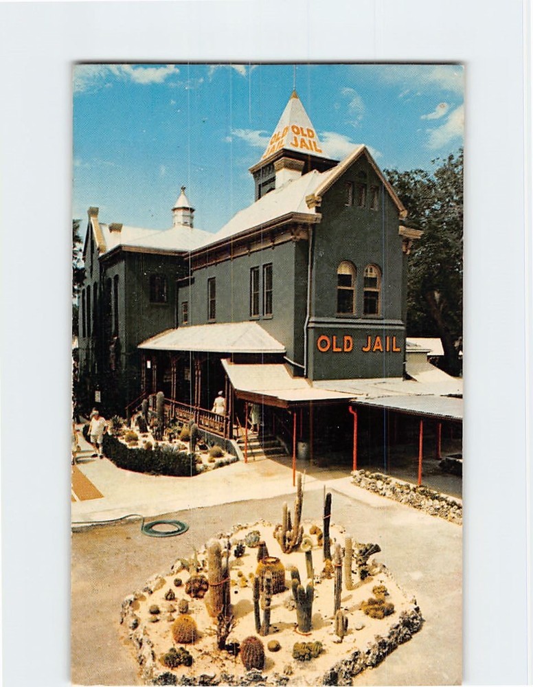 Postcard Old Jail St. Augustine Florida USA