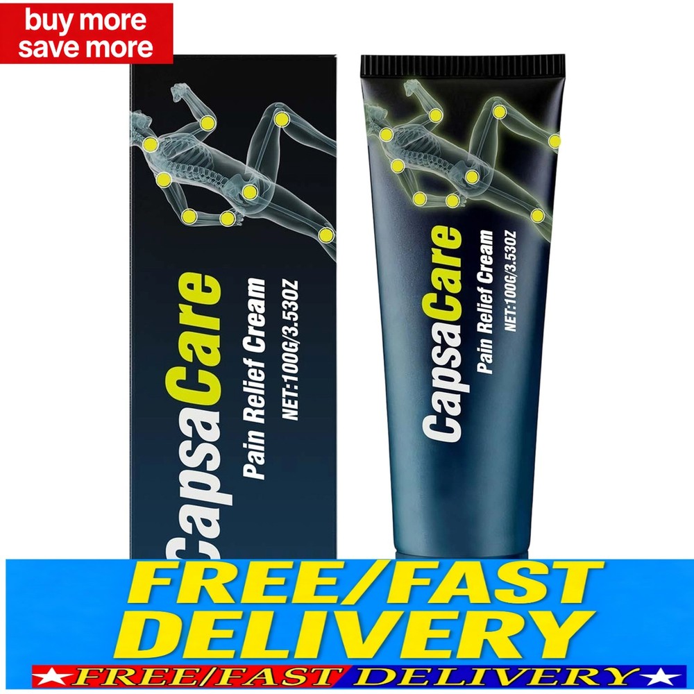100g Capsa Care Neuropathy Massage Cream – Soothing Nerve Pain Relief