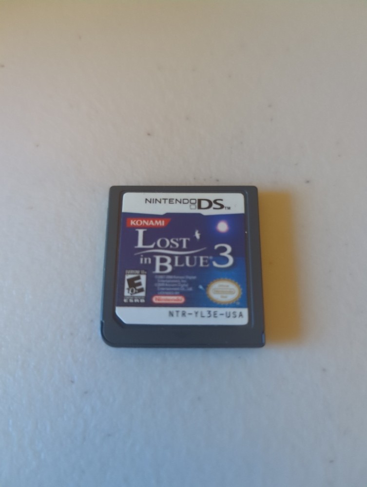 Lost in Blue 3 (Nintendo DS, 2008) Game Cartridge Only Tested