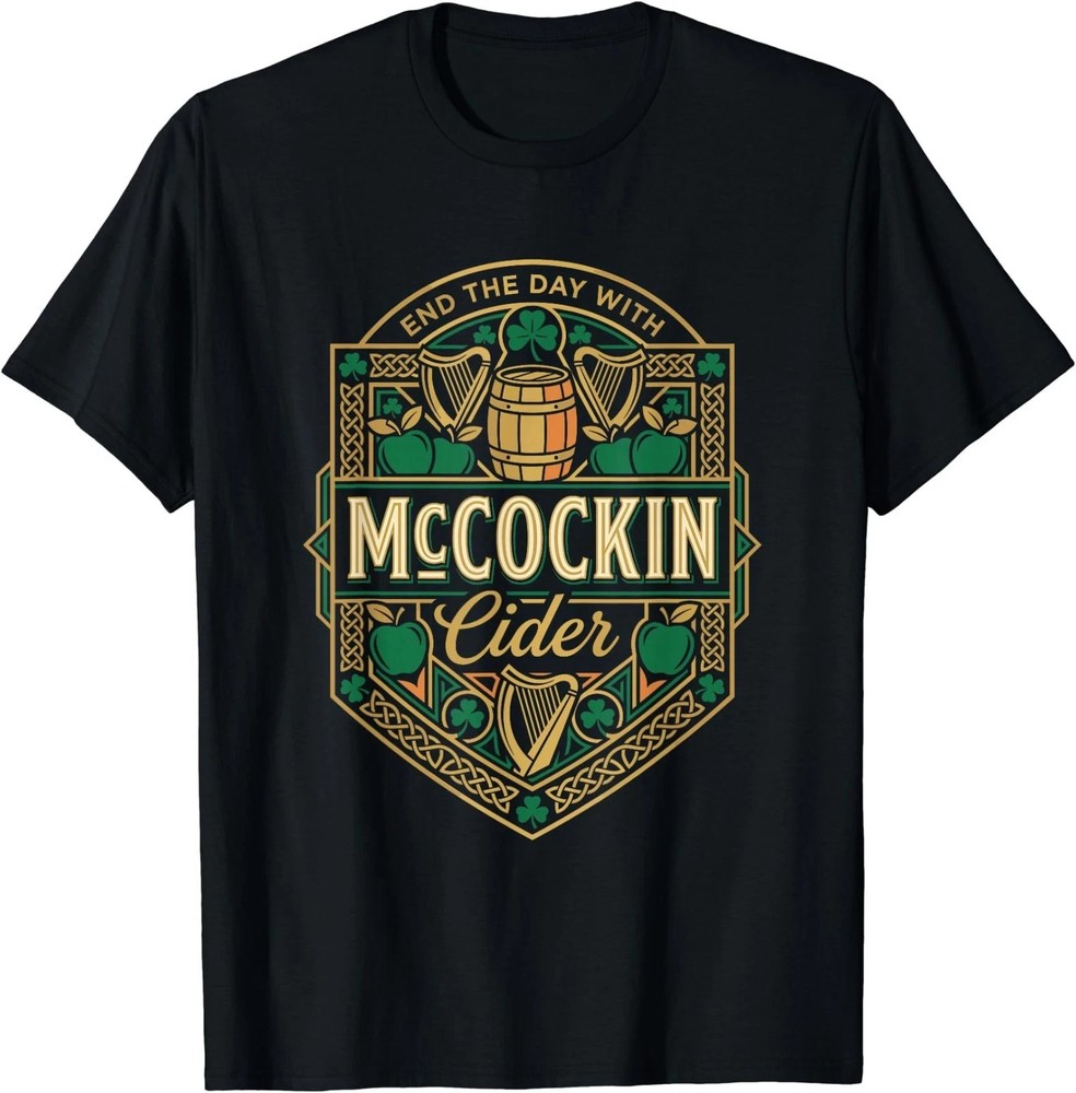 McCockin Cider Funny Graphic Men's Novelty Tees McCocking Cider T-Shirt