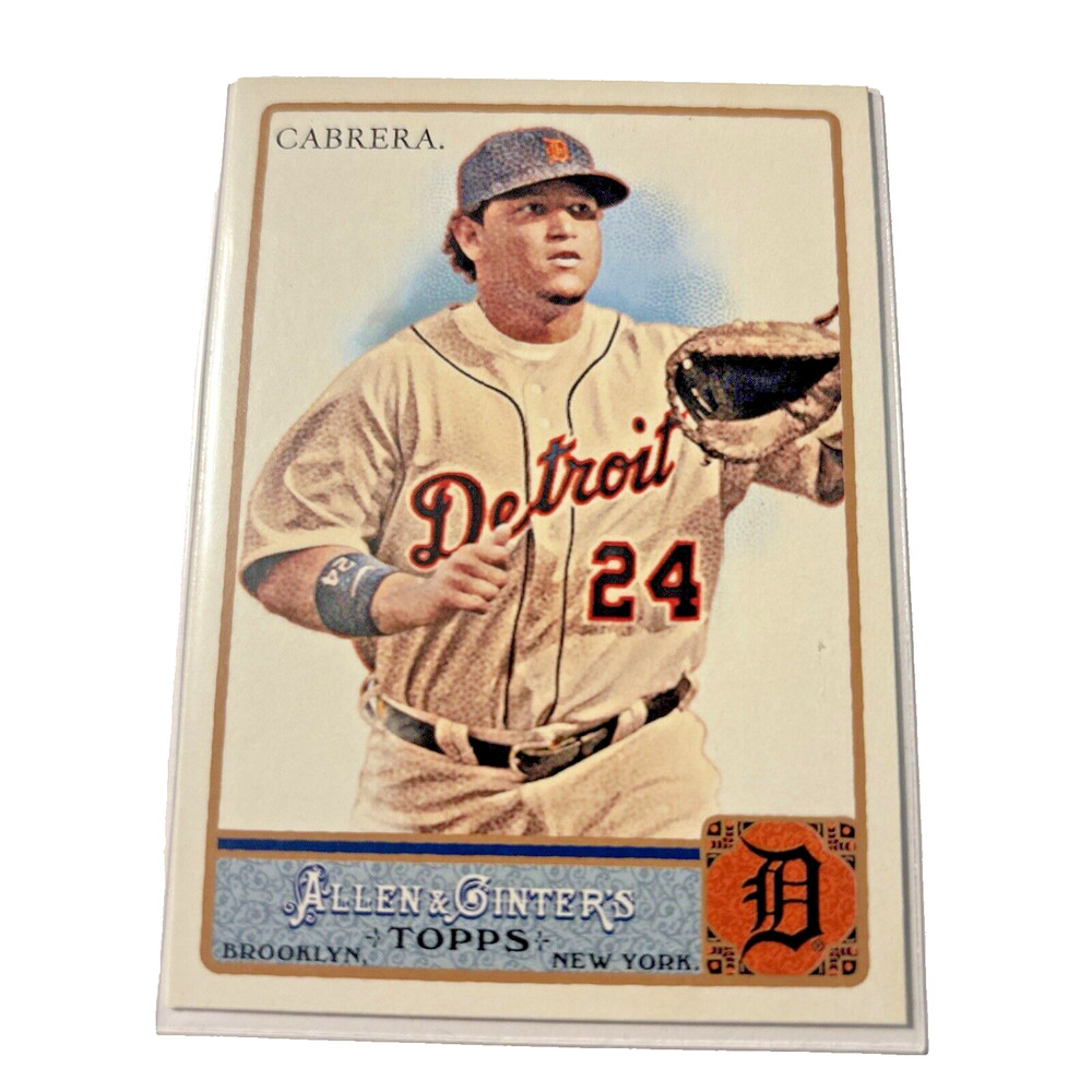 2011 Topps Allen & Ginter's - #10 Miguel Cabrera