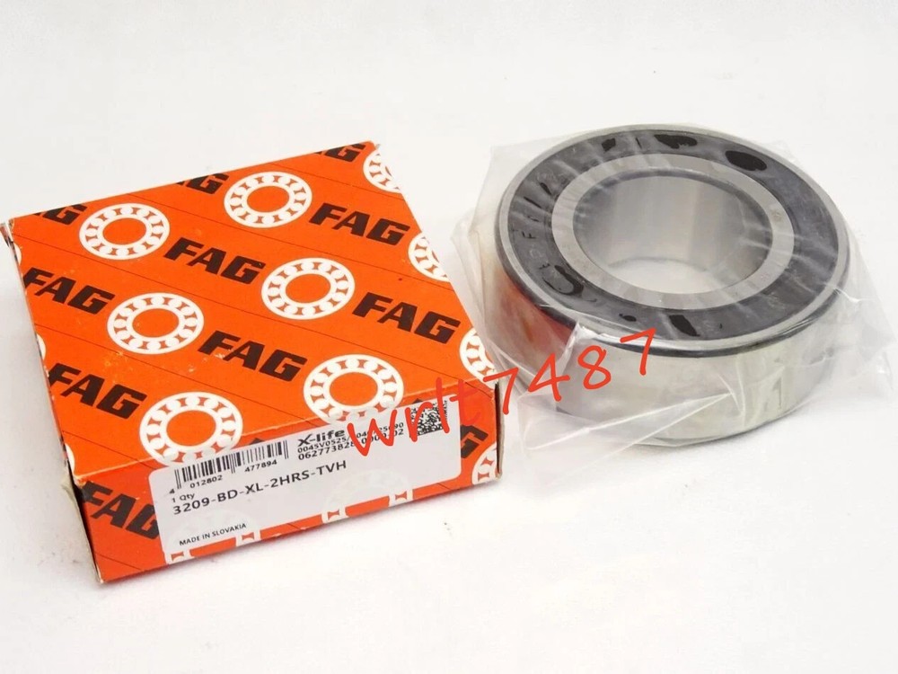 NEW FAG 3209-BD-XL-2HRS-TVH double row angular contact ball bearing 1PCS #NN