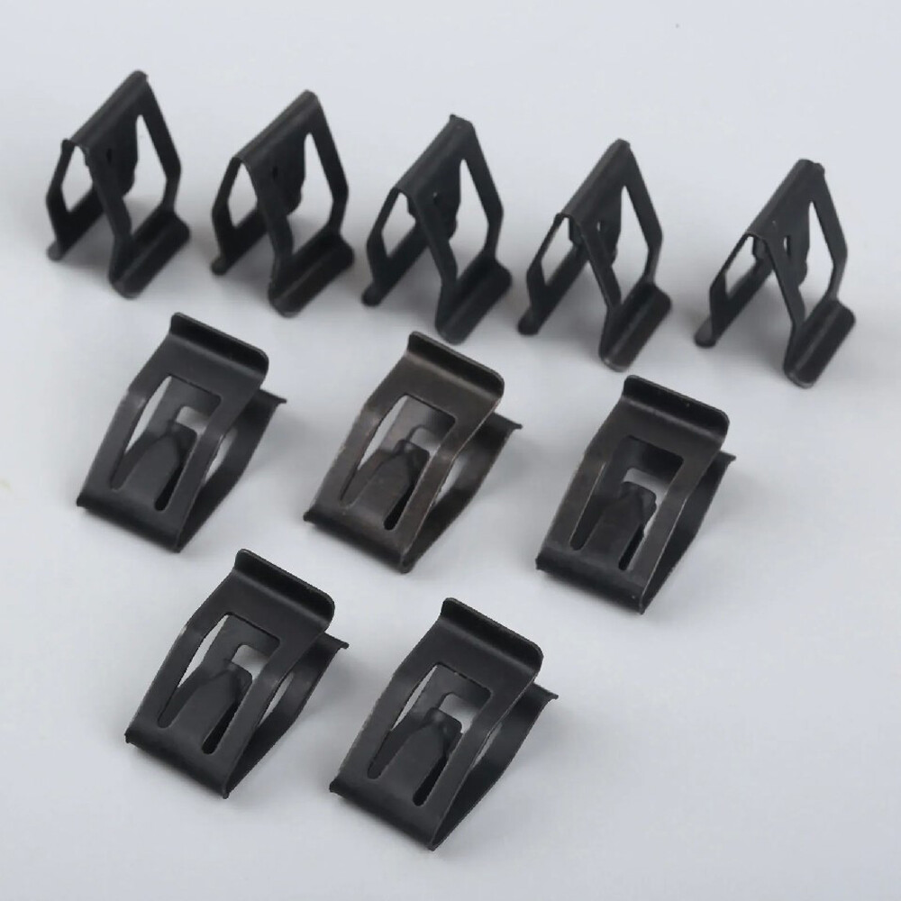 10Pcs Universal Car Console Dash Dashboard Trim Metal Retainer Clip Accessories