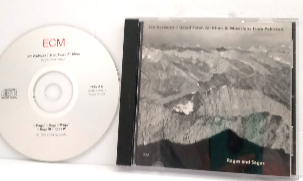 JAN GARBAREK USTAD FATAH ALI KHAN - Ragas And Sagas - CD - **Excellent**