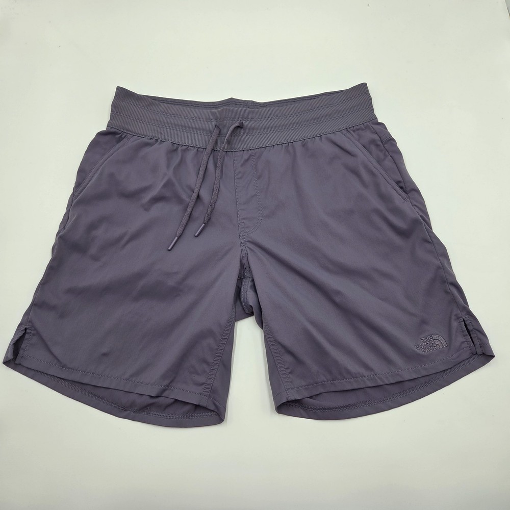 The North Face, Adjustable Drawstring Shorts, Light Gray, Women's, Size M