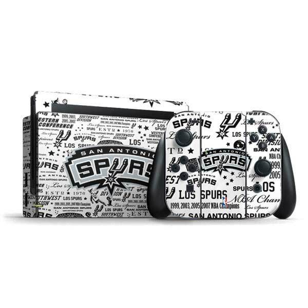 NBA San Antonio Spurs Nintendo Switch Bundle Skin
