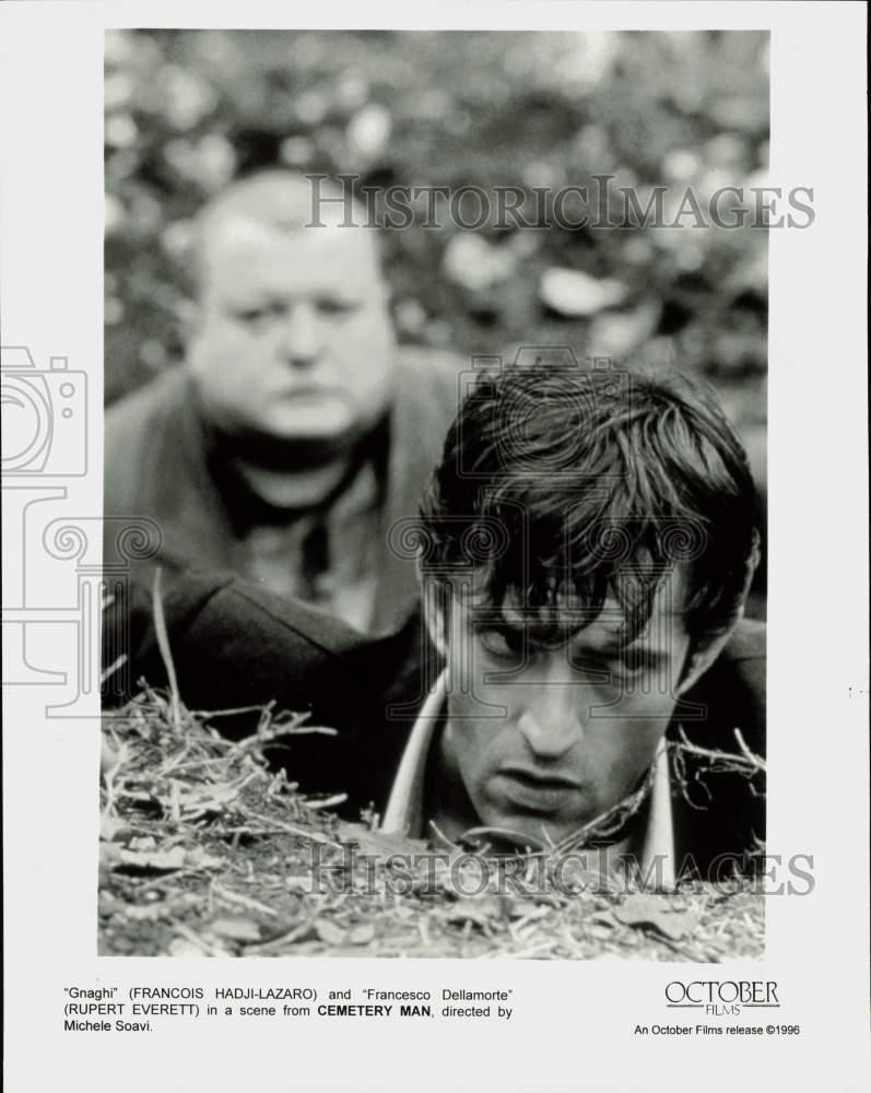 1996 Press Photo Francois Hadji-Lazaro & Rupert Everett in 