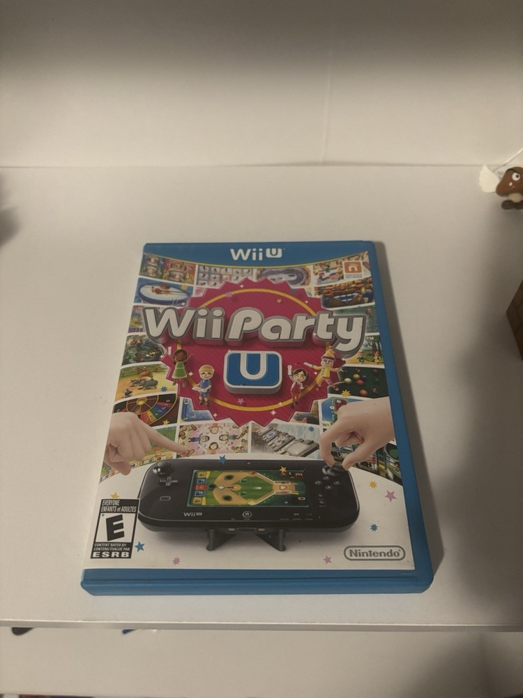 Nintendo Wii Party U 2013 Complete CIB NTSC-U/C with Manual Inserts