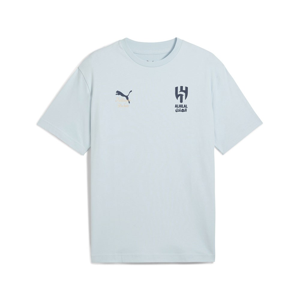 PUMA  X Kidsuper Al Hilal Saudi Fc Graphic Crew Neck Short Sleeve T-Shirt Mens S