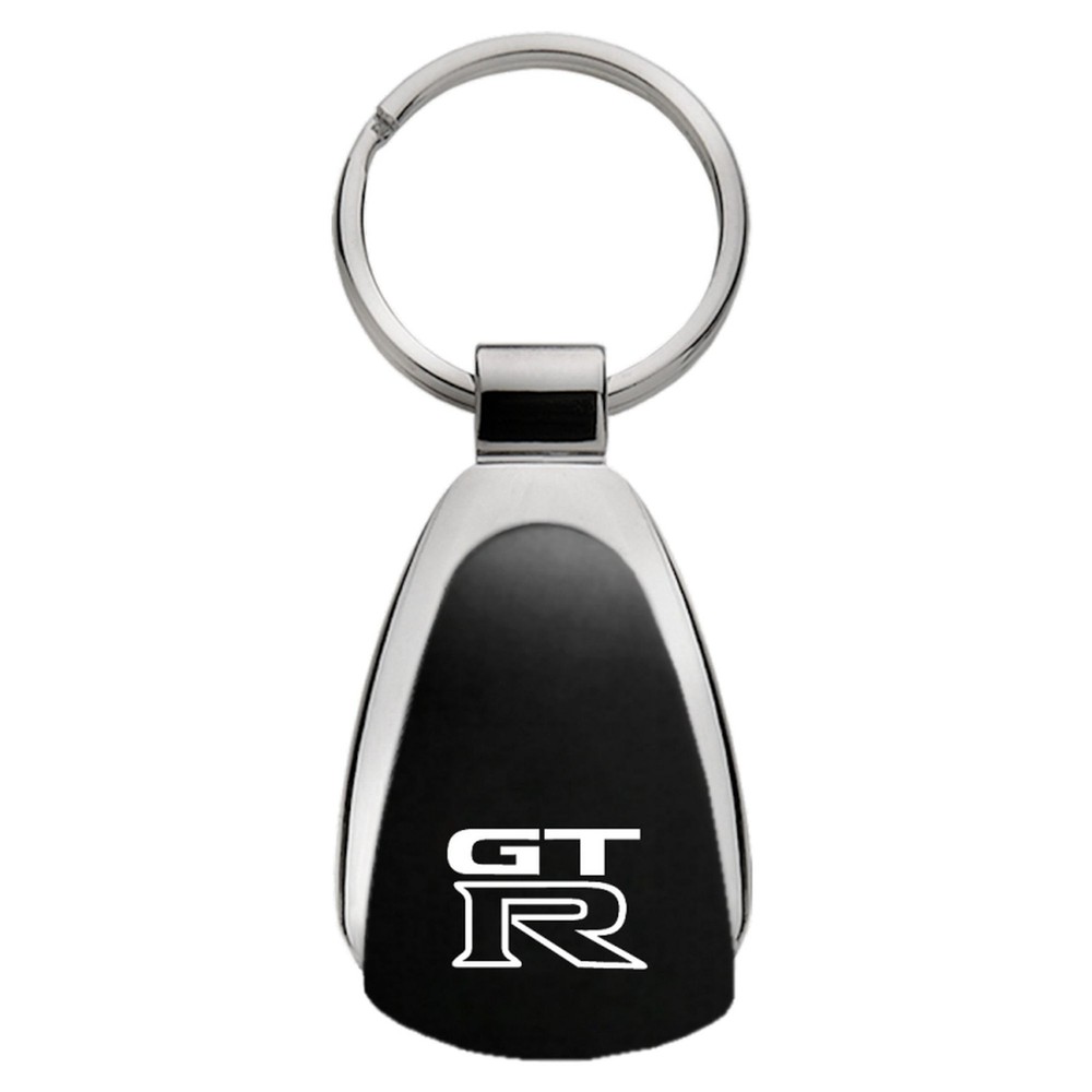 Nissan GTR Tear Drop Key Chain (Black)