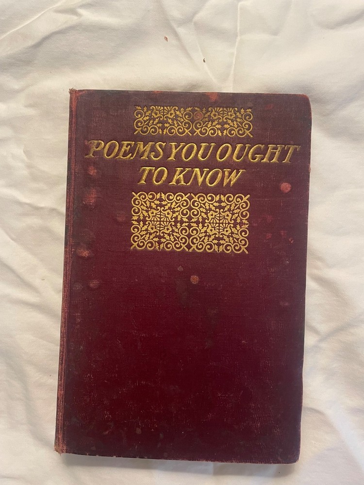 Poems You Ought to Know by Elia W. Peattie, Illustrated, 1903