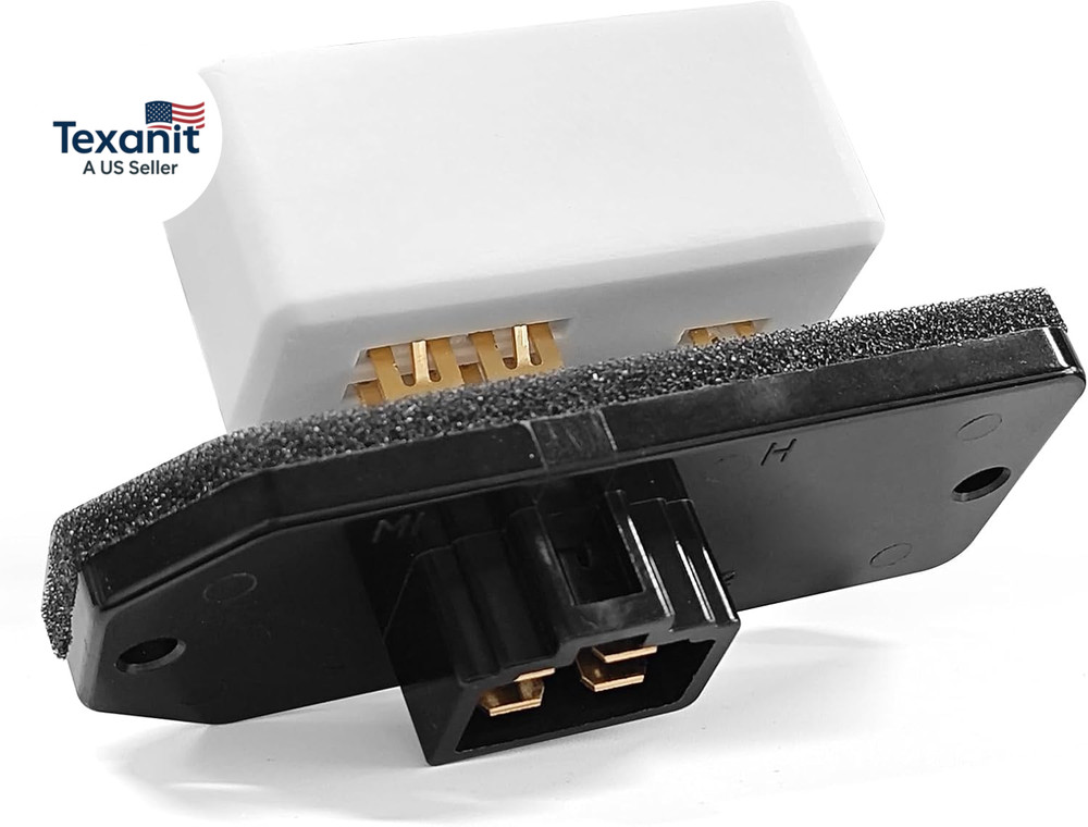 Fan Blower Motor Resistor, AC Blower Motor, 12V AC Heater Resistor Replacement f