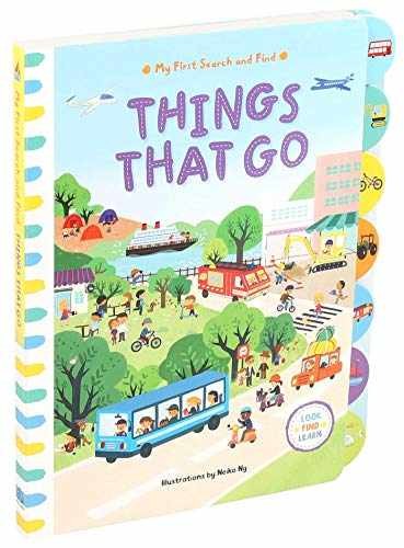 My First Search and Find: Things - Board book, by Editors of Silver - Very Good