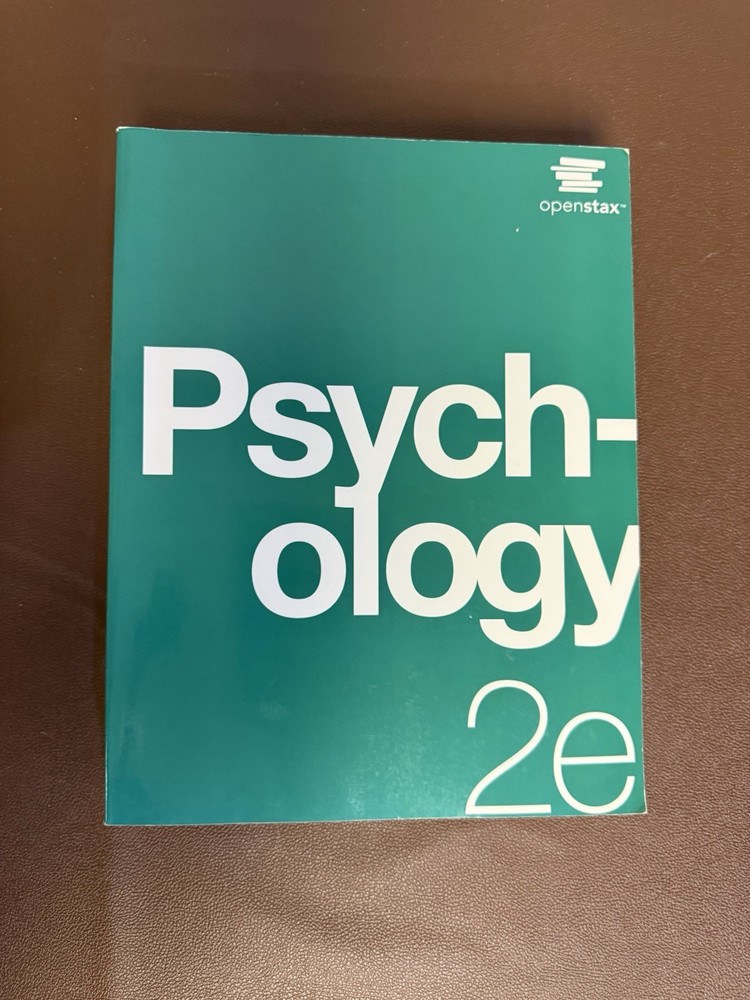 Psychology 2E Textbook For College Students By Open Stax