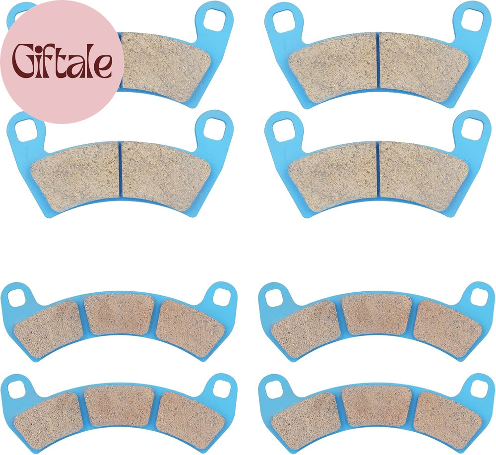 Front & Rear Brake Pads for Polaris RZR XP XP4 Turbo 2016-2022, RZR PRO XP XP4 2