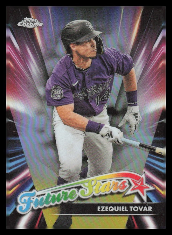 2024 Topps Chrome Future Stars FS19 Ezequiel Tovar Rookie Card