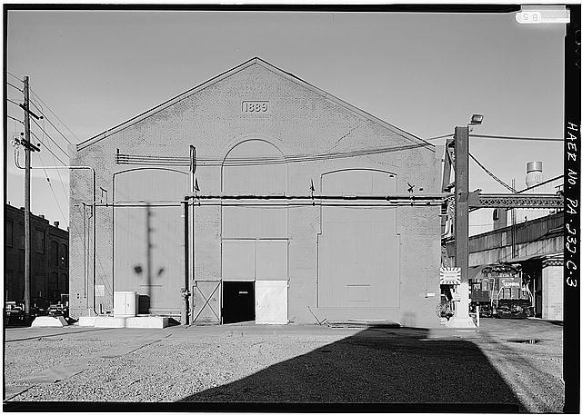 3. VIEW OF SOUTH FACADE - Juniata Shops, Erecting Shop, East of Fourth Avenue