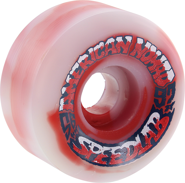 SPEEDLAB NOMADS 56mm 97a NAT/RED SWIRL se Wheels Set