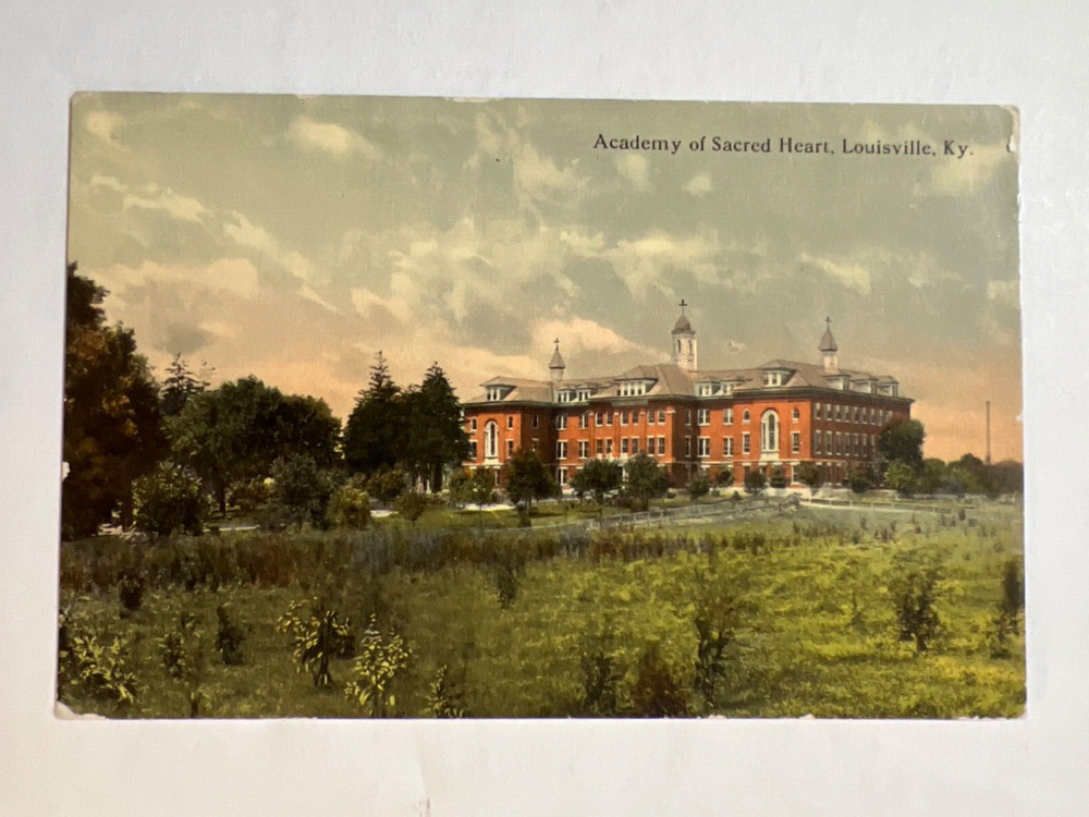 Academy of Sacred Heart Louisville Kentucky Postcard-image