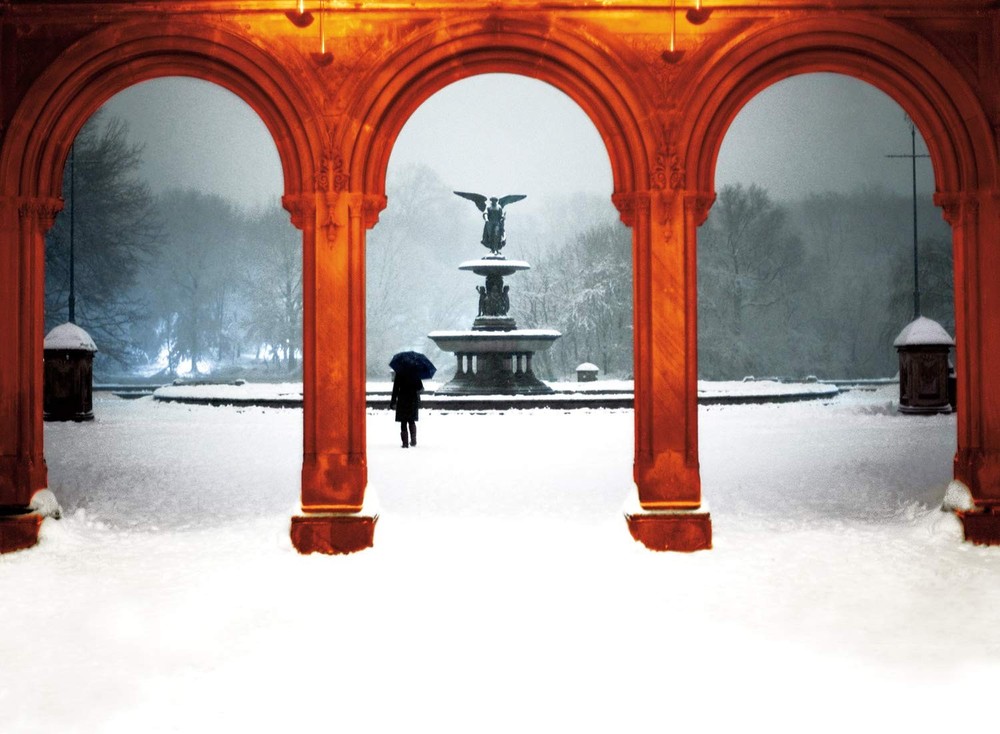 Central Park New York Christmas Cards Boxed with Envelopes Set of 12 Holiday .