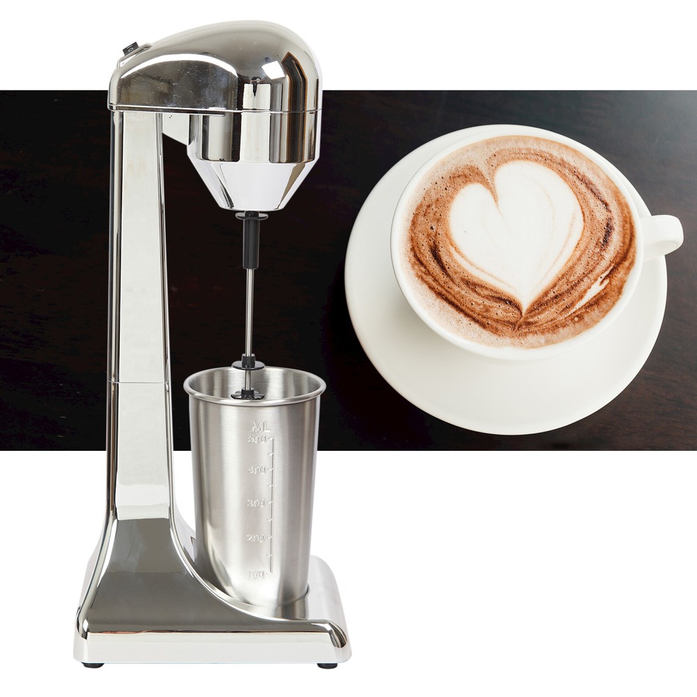 Commercial Electric Milk Shaker - 100W Drink Mixer Smoothie Milk Shake Machine