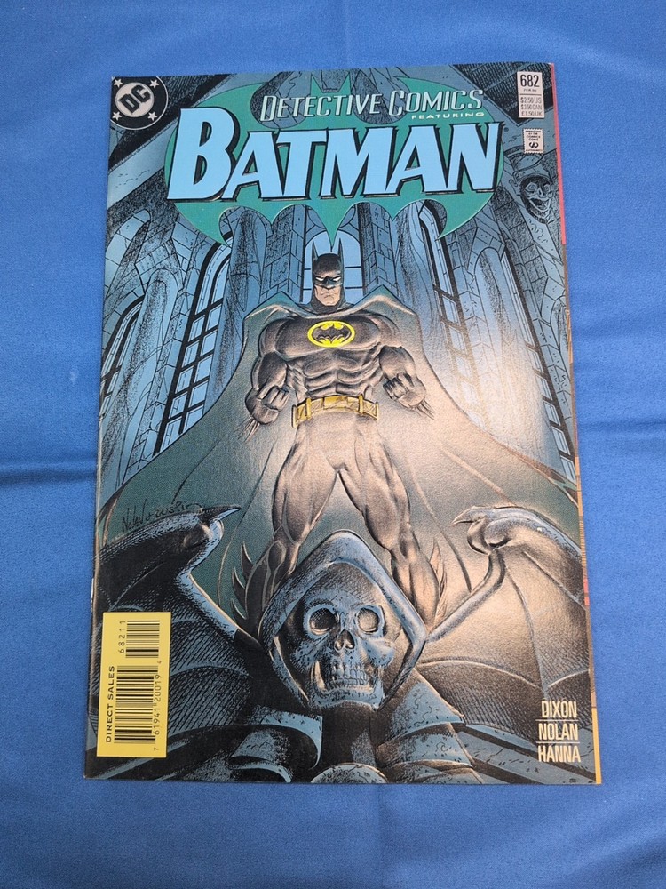 Detective Comics #682 Batman DC Comics 1995 Embossed Cover Troika