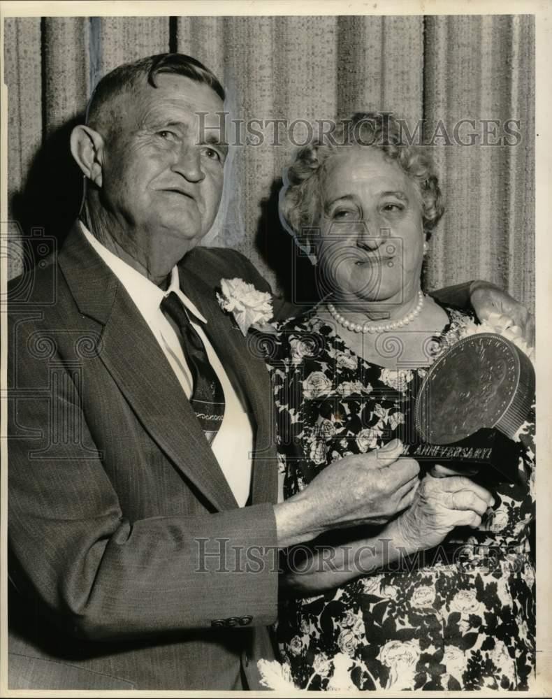 1962 Press Photo Mr. and Mrs. Eugene H. Norton's 50th wedding anniversary