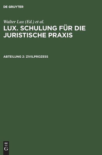 Zivilprozeß (Hardback)