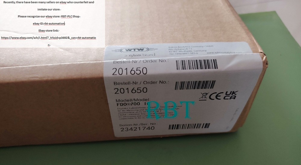 WTW FDO 700IQ 201650 Brand new Dissolved Oxygen Electrode DHL