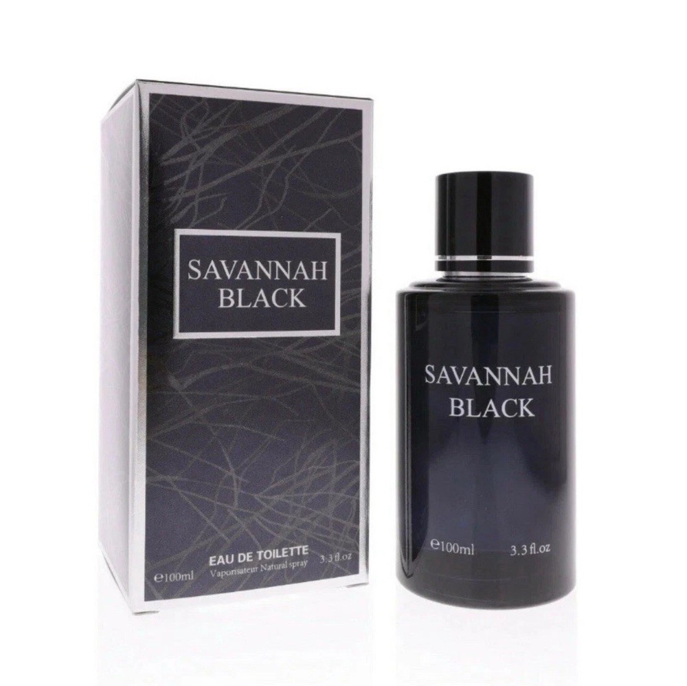 Savannah Black by Royal Fragrance  3.3 Fl oz EDT Spray for Men