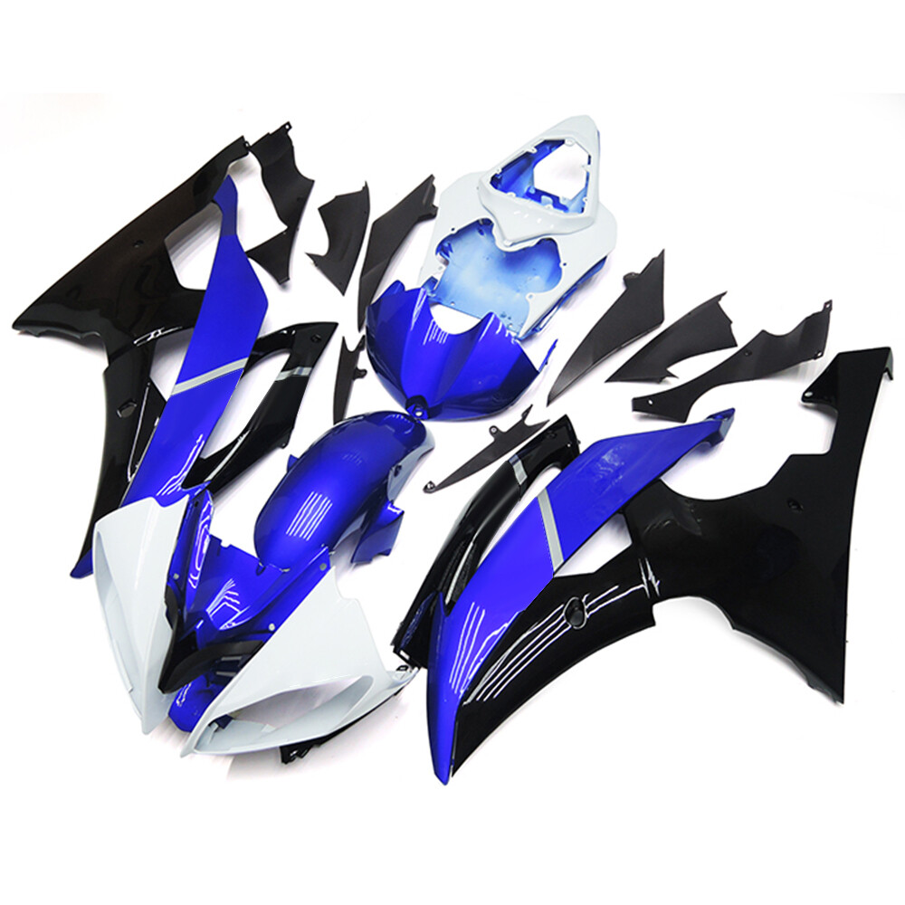 Injection Blue Fairing Kit for Yamaha YZF R6 2008-2016 YZF-R6 Plastic Bodywork