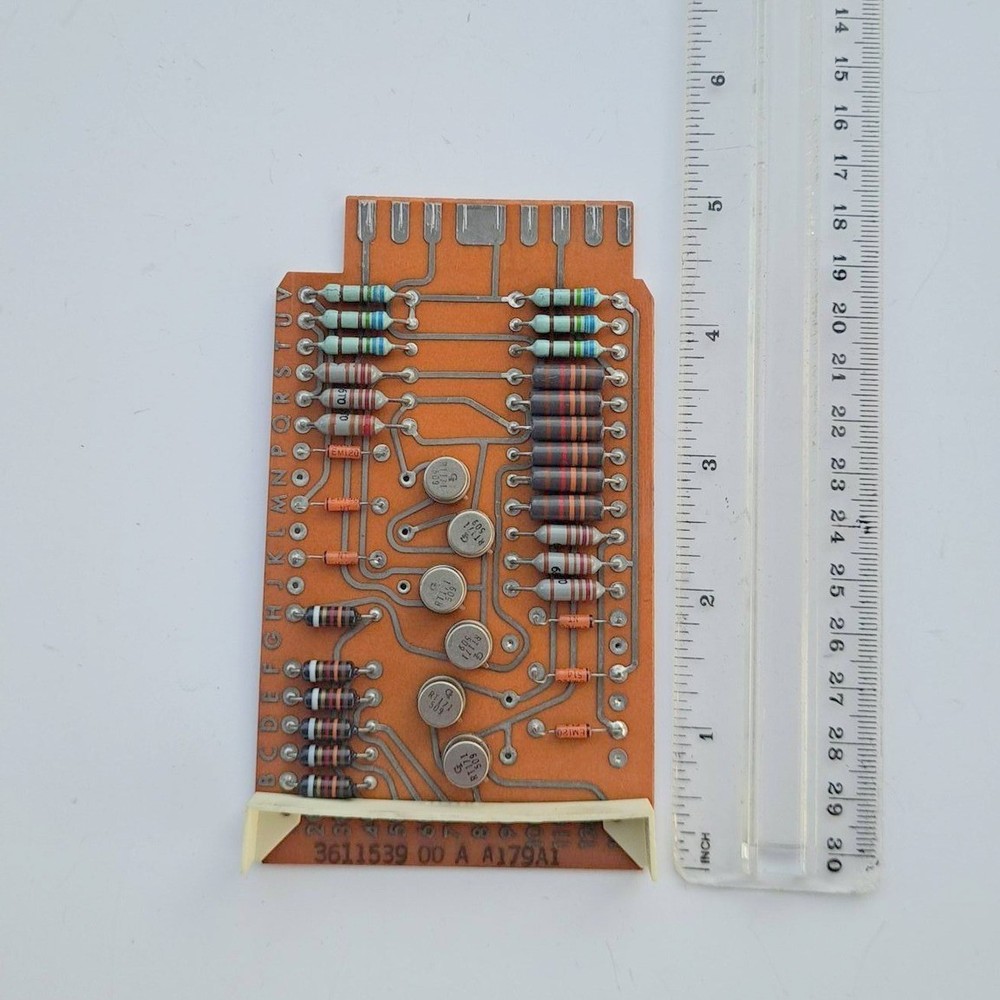 Vintage UNIVAC Circuit Board Transistor Module PCB Early Computer