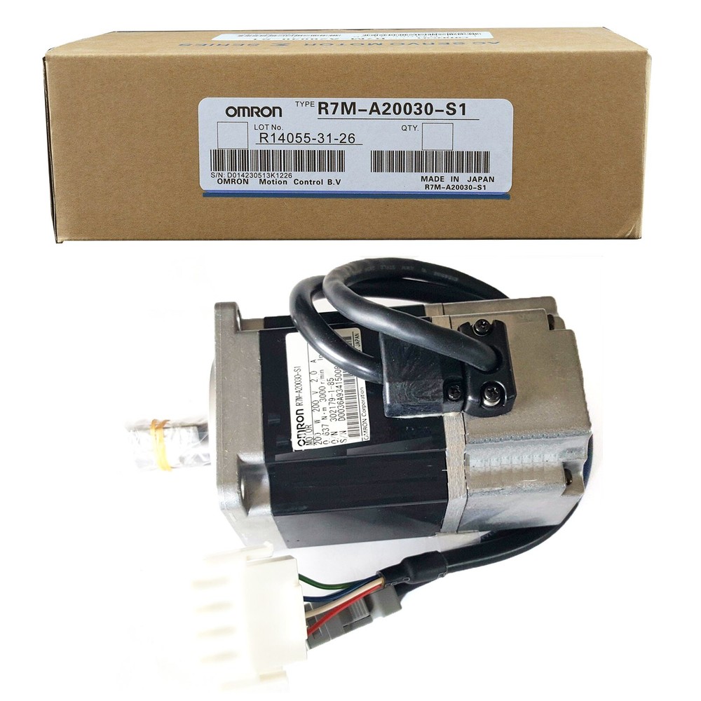 New In Box   R7M-A20030-S1 R7MA20030S1 Servo Motor #F22