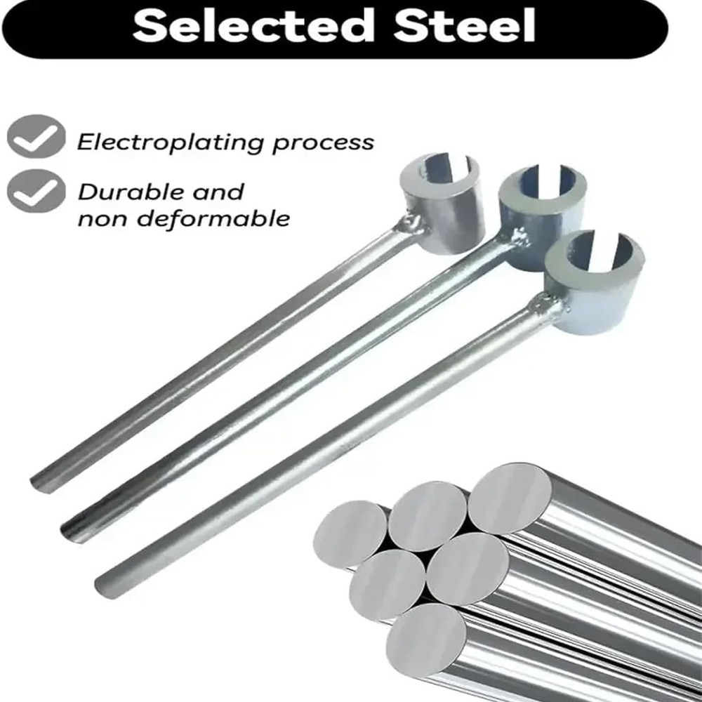 1xHinges Adjusting Wrench Steel Door Hinge Repair Spanner Wrench-Tool Adjustable