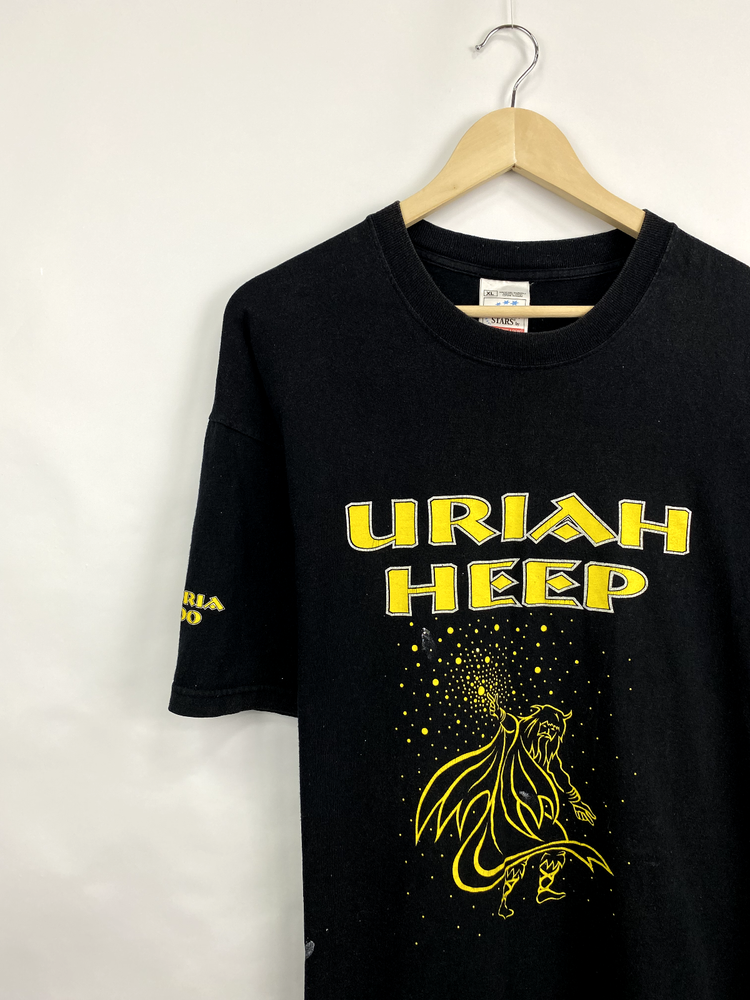 Vintage 2000 Uriah Heep Astoria Concert t-shirt rare retro size XL color black