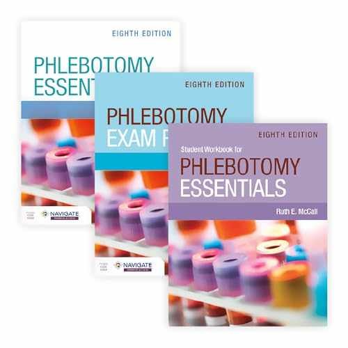 Phlebotomy Essentials + Student Workbook - Paperback, by McCall Ruth E. - New h