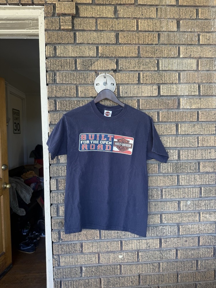 Harley Davidson Virginia Beach T Shirt Mens M Built For The Open Road 2009 USA
