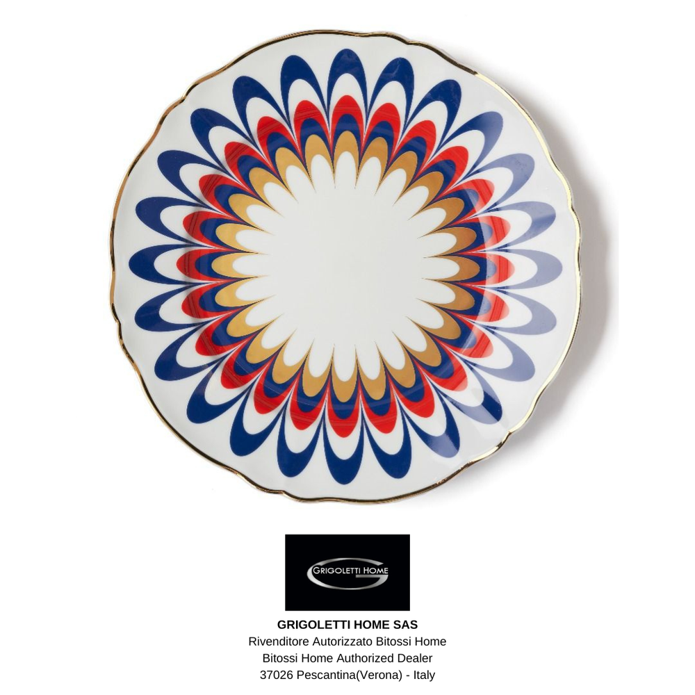 Bitossi - The Table Disassembled - Abracadabra - Dinner Plate Flora 26.5 Cm-image