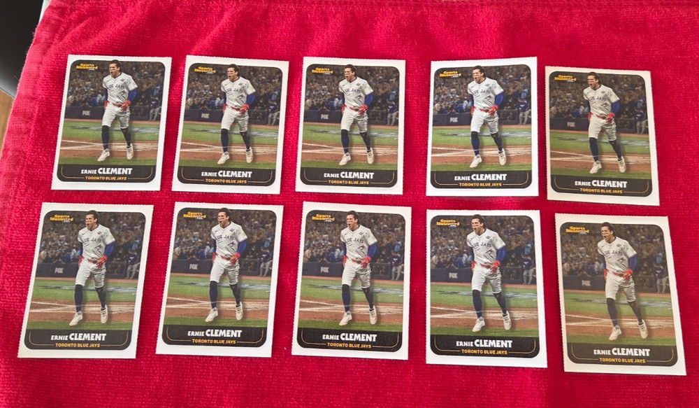 Ernie Clement SI Sports Illustrated For Kids Card Cards 2026 March Lot of 10